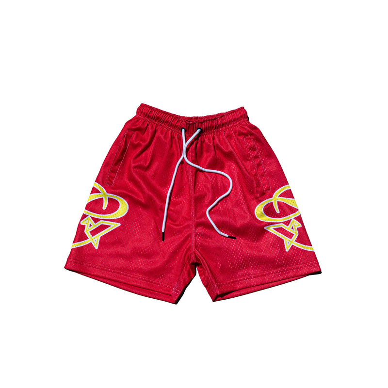 Mesh 'LOGO' Shorts